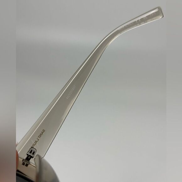 BRAND NEW SAINT LAURENT SL593 003 Beige/Silver Women Sunglasses main image 10